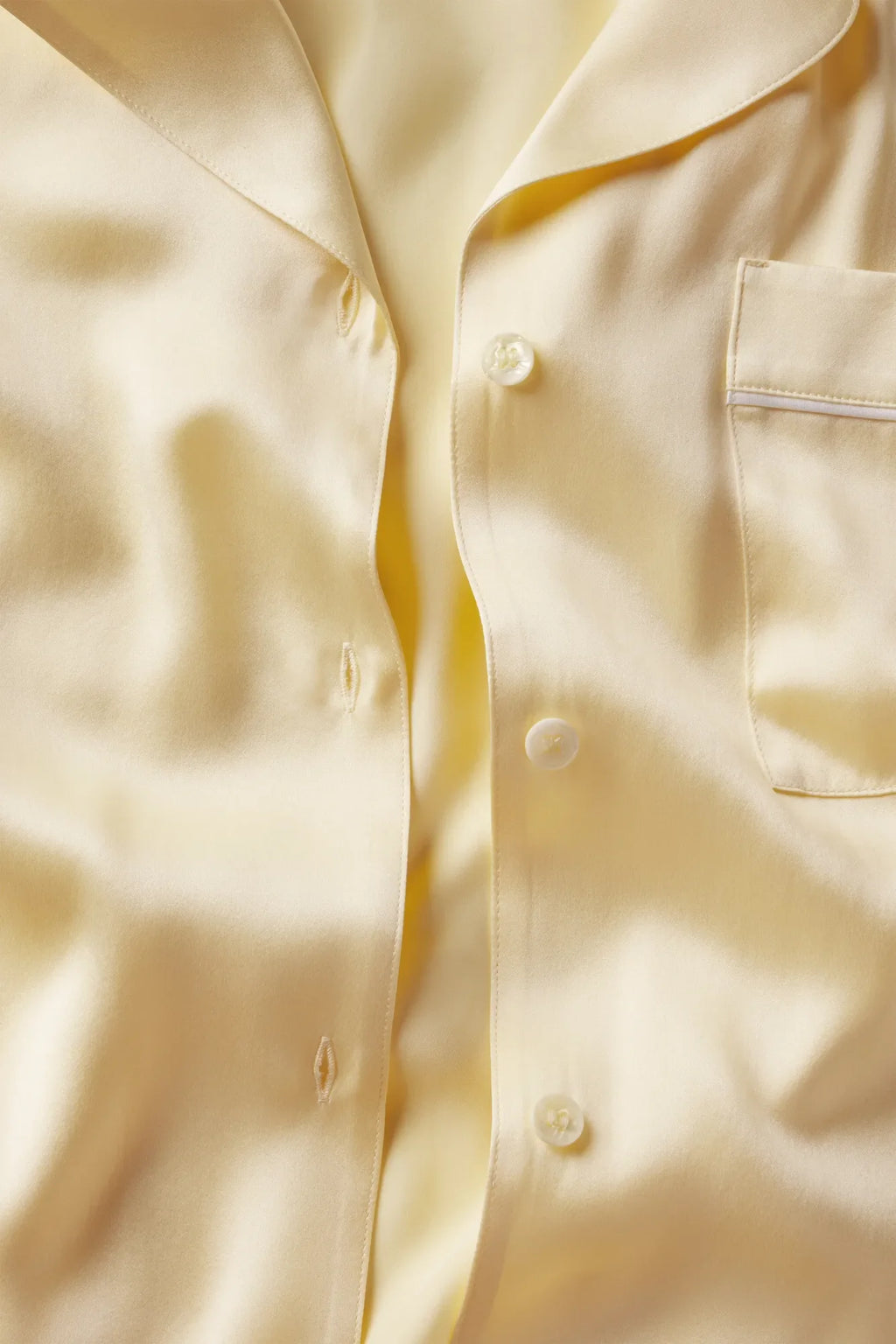 Sunny Yellow Silky Pj Full set (Original)