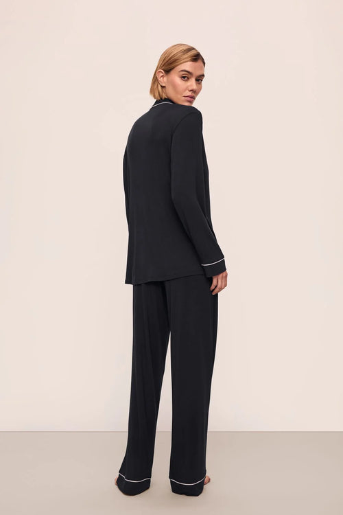 Classy Black Silky Pj Full set (Original)