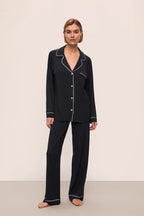 Classy Black Silky Pj Full set (Original)